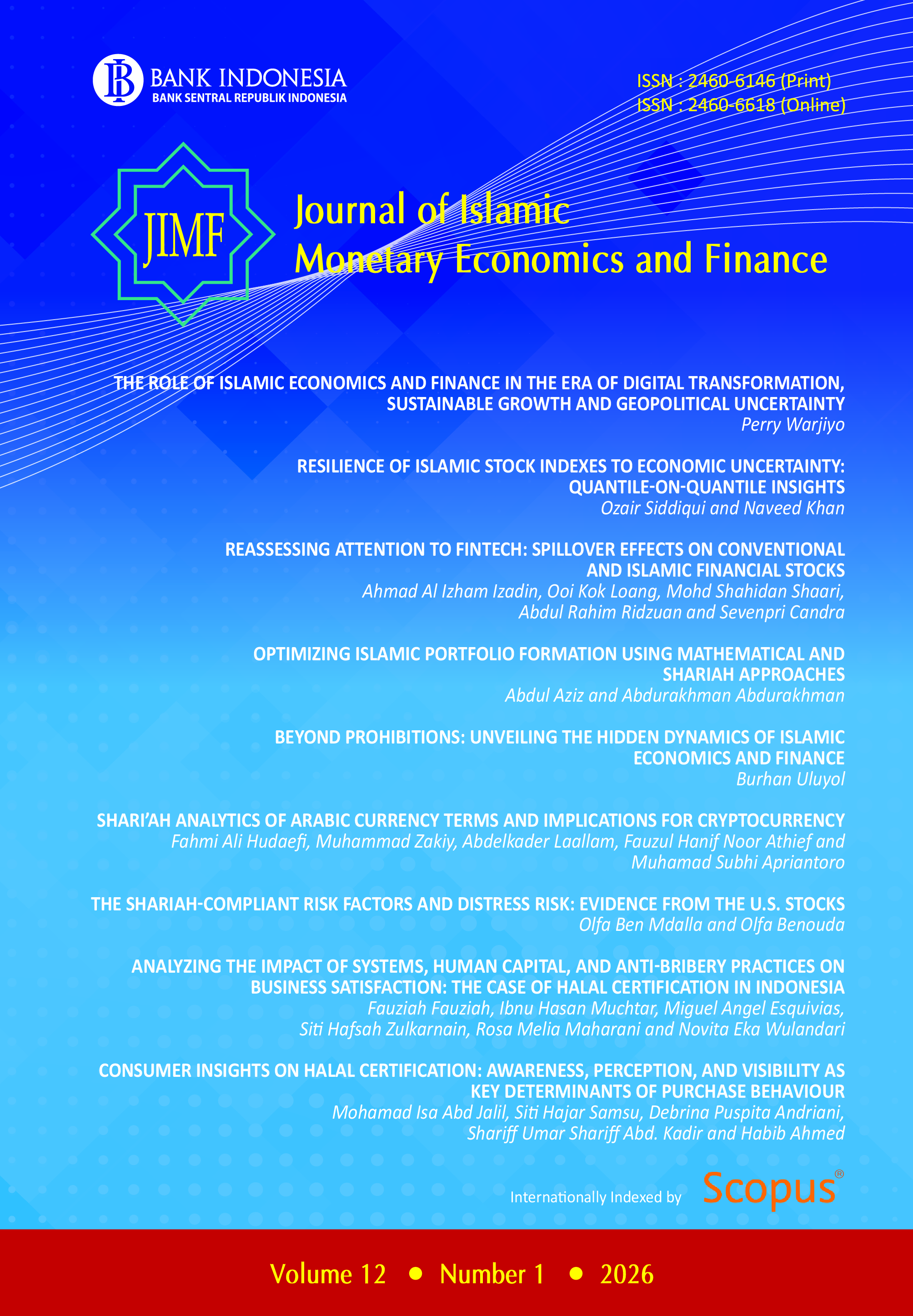 Cover of Vol. 12 No. 1 (2026)